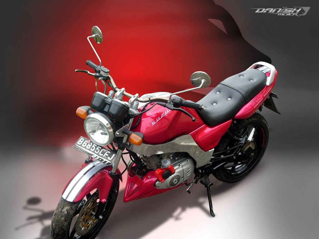 JTMC Modification Bike Suzuki Thunder Modifikasi